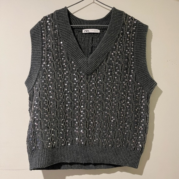 ZARA Limited edition beaded vest - Picture 2 of 7
